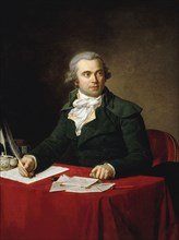 Portrait de Jules-François Paré, président du tribunal du IVe arrondissement, ministre..., 1795. Creator: Jean Louis Laneuville.