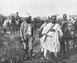 'La conquete du Cameroun; le capitaine Godard, tue a Yamboutou, le 13 fevrier 1915..., 1915. Creator: Unknown.
