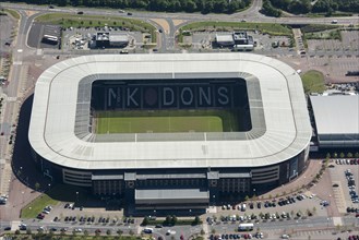 Stadium MK, home of Milton Keynes Dons and Milton Keynes Dons Women Football Clubs, Milton Keynes, 2017.