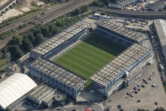 The New Den, home to Millwall Football Club, Deptford, Greater London Authority, 2021.