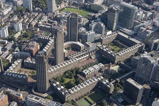 The Barbican, City of London, Greater London Authority, 2021.