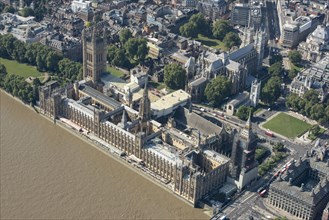 The Houses of Parliament and Westminster Abbey, Westminster, Greater London Authority, 2021.
