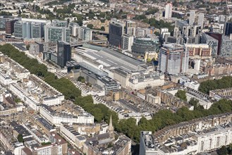 Paddington Railway Station, City of Westminster, Greater London Authority, 2021.
