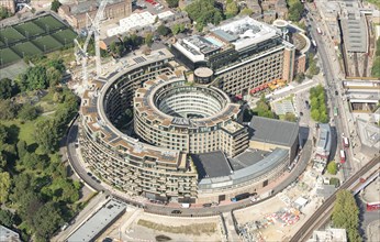 The former BBC Television Centre, Greater London Authority, 2021.