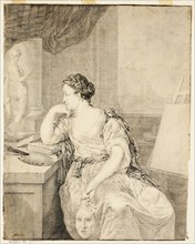 Portrait of Madame de Poullain, n.d.