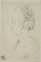 Profile Bust of Young Woman, n.d.