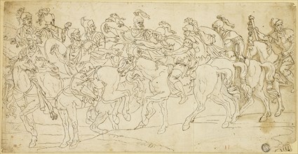 Roman Cavalry on the March, after 1675.