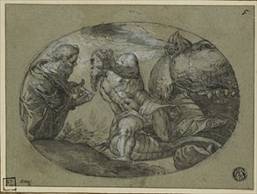 Jonah Cast Up by the Whale, 17th century.