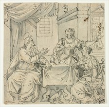 Christ at the Table of Mary and Martha, n.d.