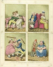 Four Stages of Matrimony, 1811.  Creator: Unknown.