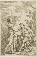 Apollo and the Cumean [Cumaean] Sybil, c. 1780.
