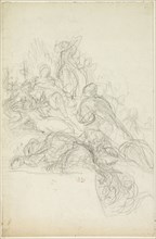 Allegorical or Mythological Scene, n.d. Attributed to Eugène Delacroix.