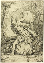 Saint George and the Dragon, n.d. Attributed to Giovanni Ponticelli.