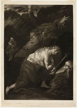 Magdalen in the Desert, c. 1800. Attributed to Johann Joseph Freidhoff.