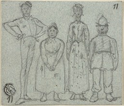 Episodes from White Chapel Life, c. 1850. Attributed to John Leech.