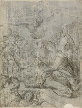 Nativity, n.d. Attributed to Matteo Rosselli.