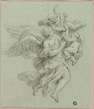 Angel with Putti, n.d. Attributed to Sebastiano Conca.