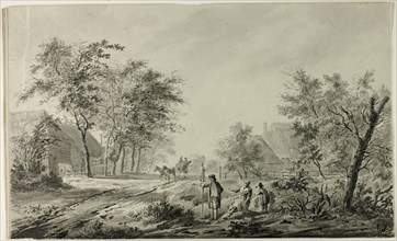 Outskirts of Nodorp, n.d. Attributed to Wouterous Verschuur.