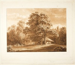 Shelter in the Park (recto); (The Pyramid (verso)), c. 1800.