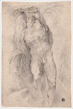 Male Nude Tied to Tree, c. 1620. Circle of Peter Paul Rubens.