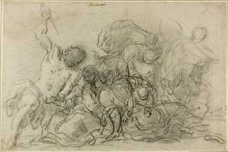 Massacre of the Innocents, 1585/1600. Circle of Tiziano Vecellio.