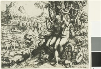 Adam and Eve and the Expulsion from Paradise, 1564.