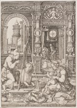 Saint Luke Painting the Virgin and Child, 1526.
