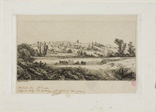 View of the Village of Limay, 1845.
