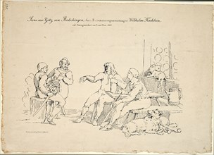 Act 1, Scene 1 from Götz von Berlichingen, 1805.