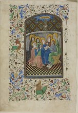 The Pentecost, from a Book of Hours, c. 1430.