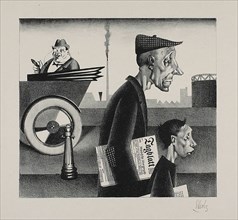 Newspaper Carriers (Work Disgraces), 1921.
