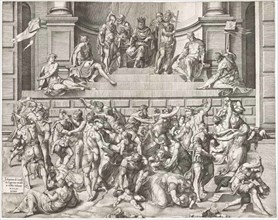 The Massacre of the Innocents, 1561. Creator: Giovanni Battista Cavalieri.