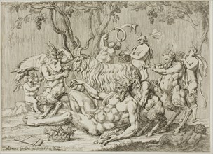 Silenus Reclining with Goats and Satyrs, n.d.
