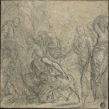 Study for Saint Benedict Receiving Gifts from the Peasants, c. 1604.