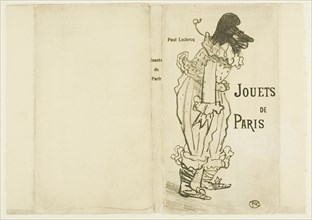 Cover for Jouets de Paris, 1900, published 1901. Novel by Paul Lecercq.