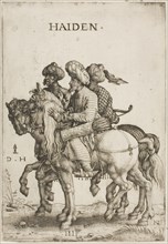 Three Turkish Soldiers (Cavalrymen), c. 1520.