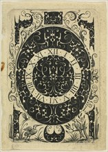 Ornamental Plate I, 1610/20.