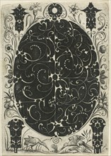 Ornamental Plate IV, 1610/20.