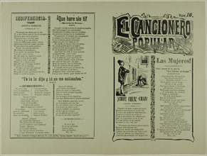 El cancionero popular, num. 16 (The Popular Songbook, No. 16), n.d.
