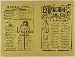 El cancionero popular, num. 17 (The Popular Songbook, No. 17), n.d.