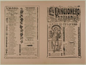El cancionero popular, num. 18 (The Popular Songbook, No. 18), 1910.