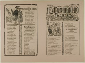 El cnacionero popular, num. 14 (The Popular Songbook, no. 14), n.d.