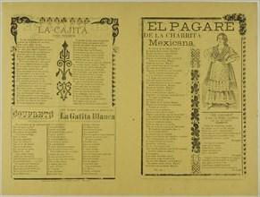 El pagare de la charrita mexicana (The Promissory Note of La Charrita Mexicana), n.d.