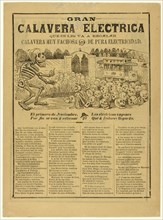 Grand Electric Calavera as a Present to You, A Calavera of Pure Electricity, 1907.