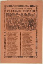 New Verses from Carlos Coronado, 1910.
