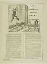The Escape of Jesus Bruno Martinez from Belen Prison, 1892.