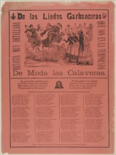 The Lovely Garbanzo-Sellers as Calaveras, 1880–1913.