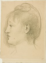 Head of a Woman, c. 1890.