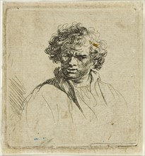 Curly Headed Man with a Wry Mouth, 1630/80.