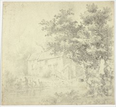 Mill (recto); Tree (verso), n.d. (recto); 1780/1789 (verso).